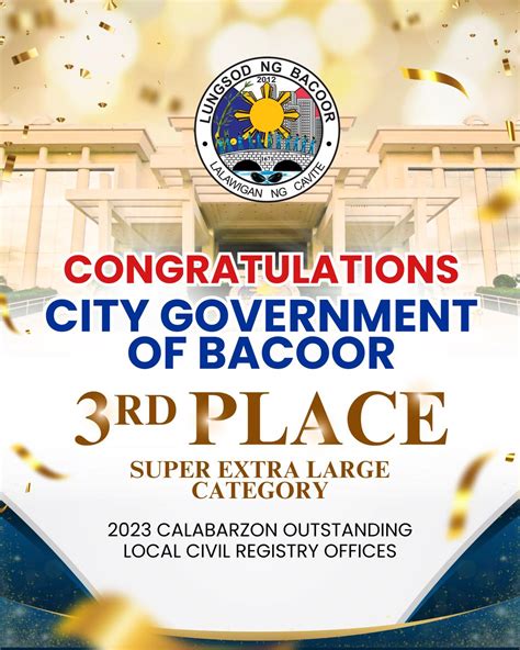 registry of deeds bacoor|Local Civil Registration Office .